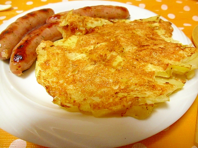 こんがりチーズのポテトガレット