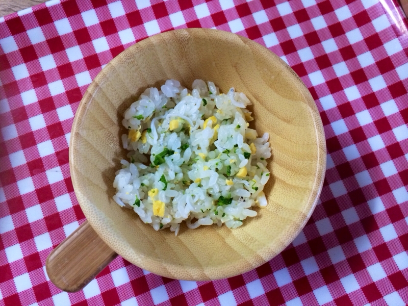 1歳 菜の花ごはん