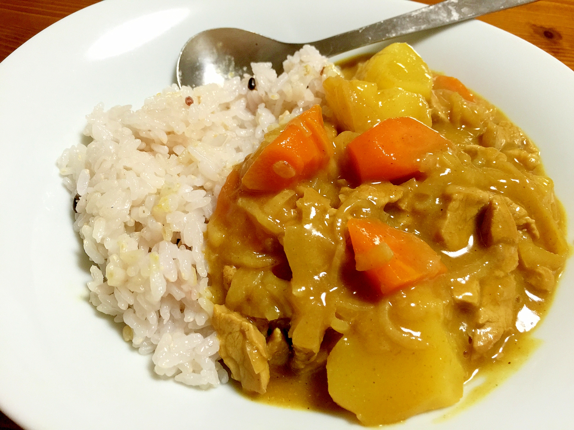 カレー粉で手作りカレー