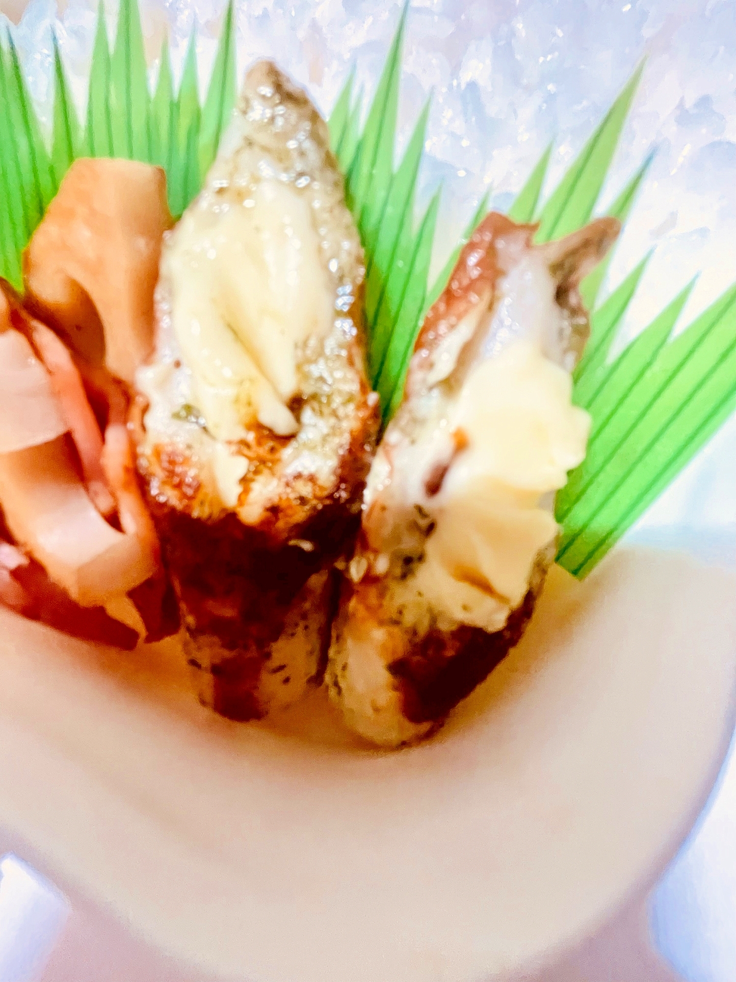 お弁当！チーズと竹輪の磯辺揚げ