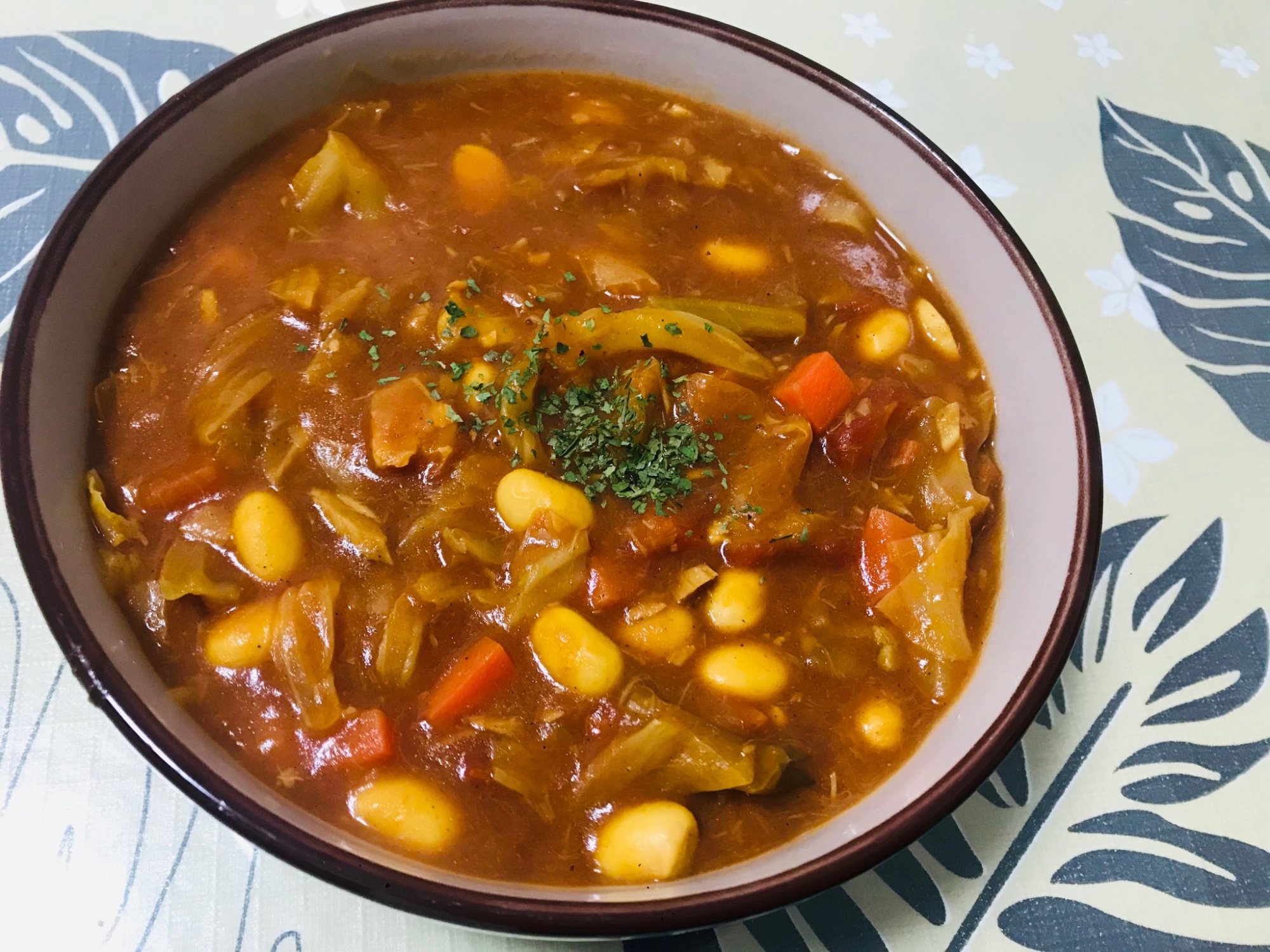 栄養満点♡トマトカレースープ