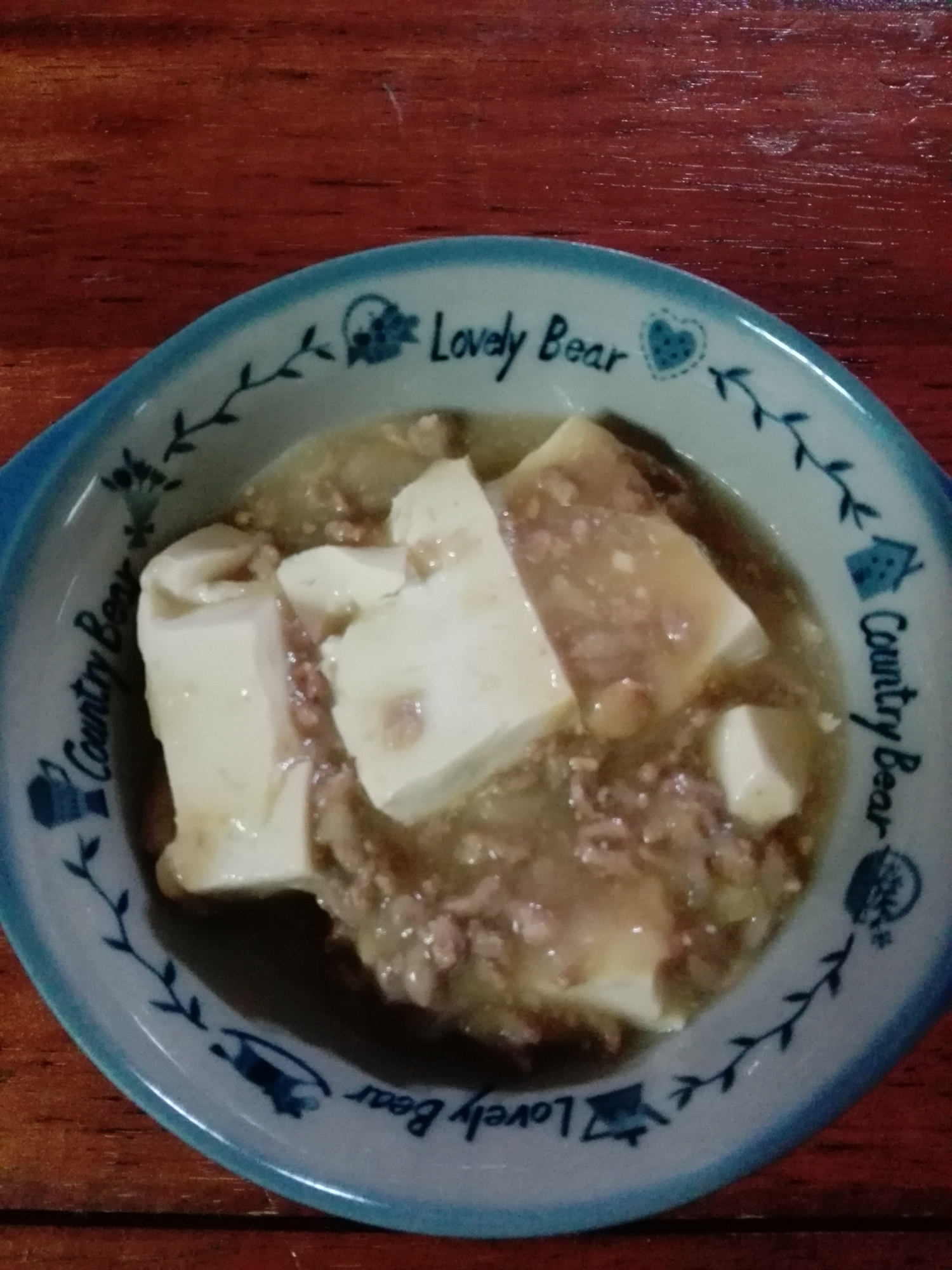 子供向け麻婆豆腐