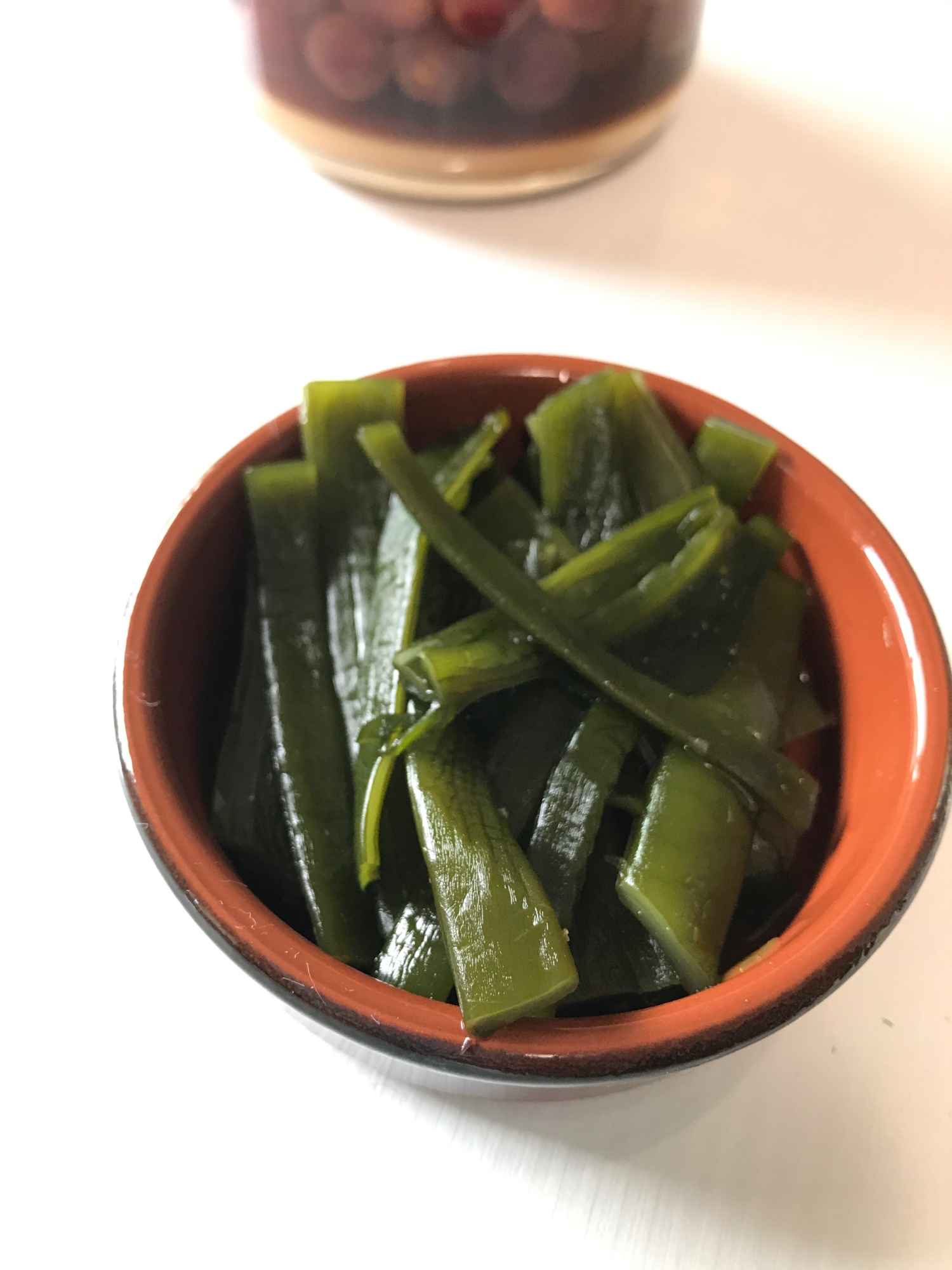 レンジで！茎わかめの煮物