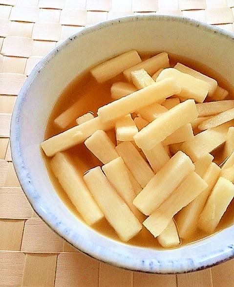 長芋の漬物 わさび風味 レシピ 作り方 By はぁぽじ 楽天レシピ
