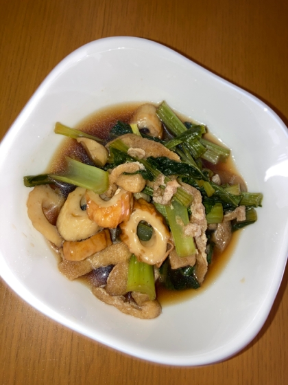 簡単★やさしい味な小松菜の煮物