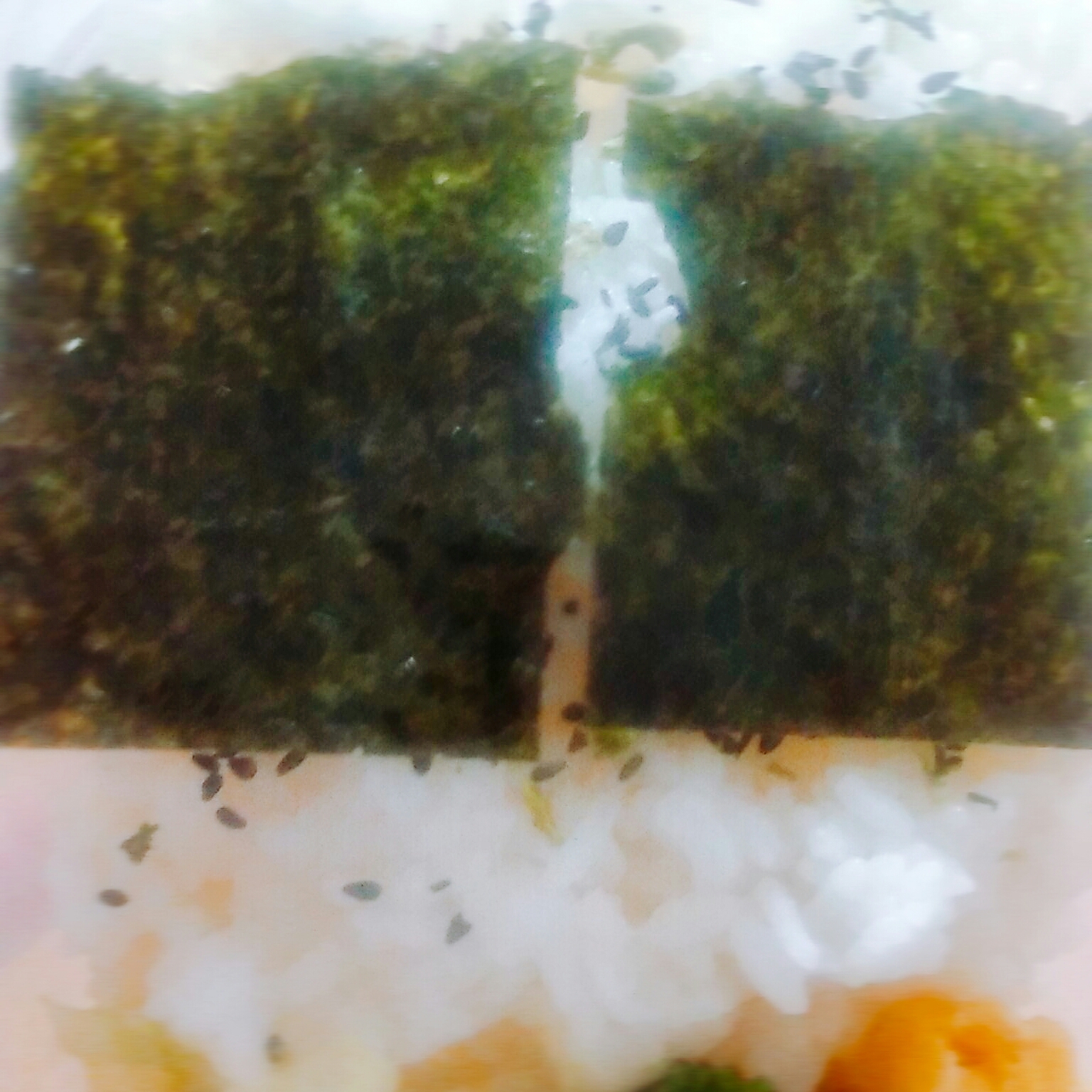 青菜ごま海苔弁