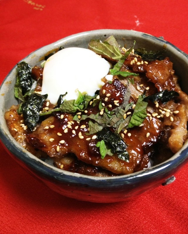 土用の丑の日!モ〜暑には牛の蒲焼♡スタミナ丼風