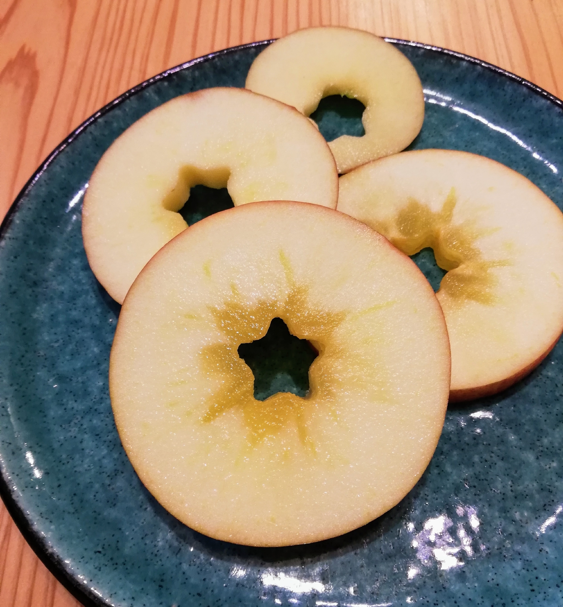 りんごの可愛くてエコな食べ方