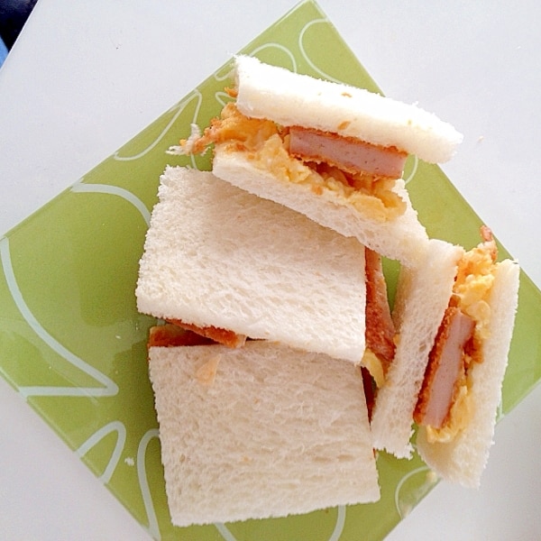 フィッシュカツと卵のサンドイッチ レシピ 作り方 By とっこ 楽天レシピ フィッシュカツと卵のサンドイッチ レシピ 作り方 By とっこ 楽天レシピ