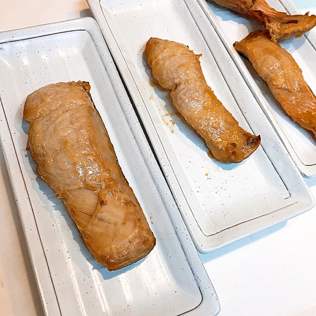 旬の魚で☆秋鮭の味噌粕漬け焼き