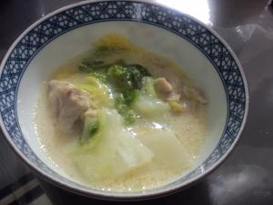 超かんたん！白菜のホワイト鍋