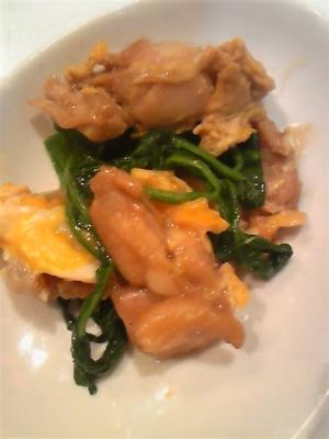 鶏肉とほうれん草のオイスター卵炒め レシピ 作り方 By Mina 914 楽天レシピ