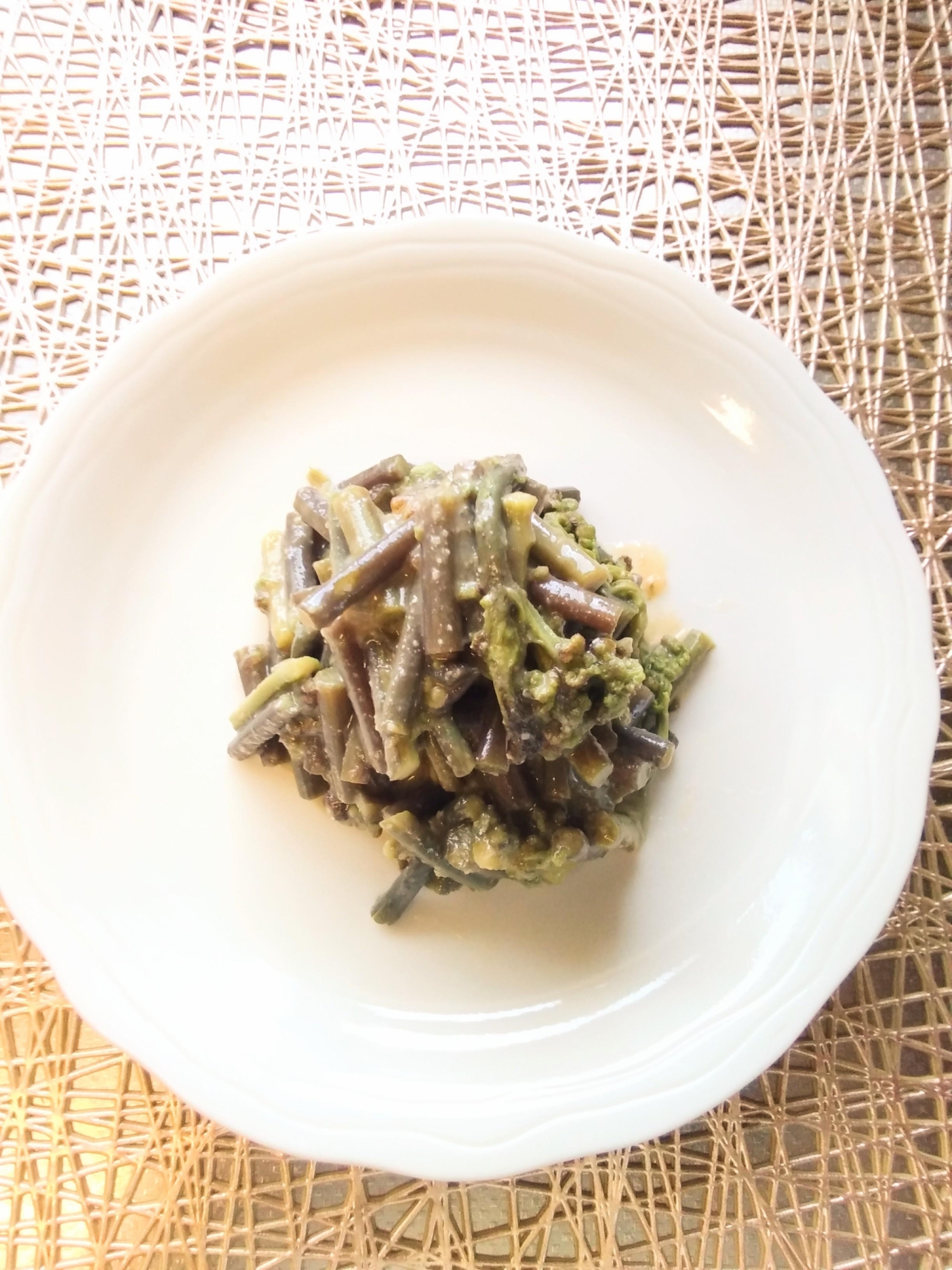 蕨☆わらびの酢味噌和え