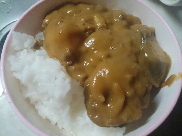 茄子のキーマカレー