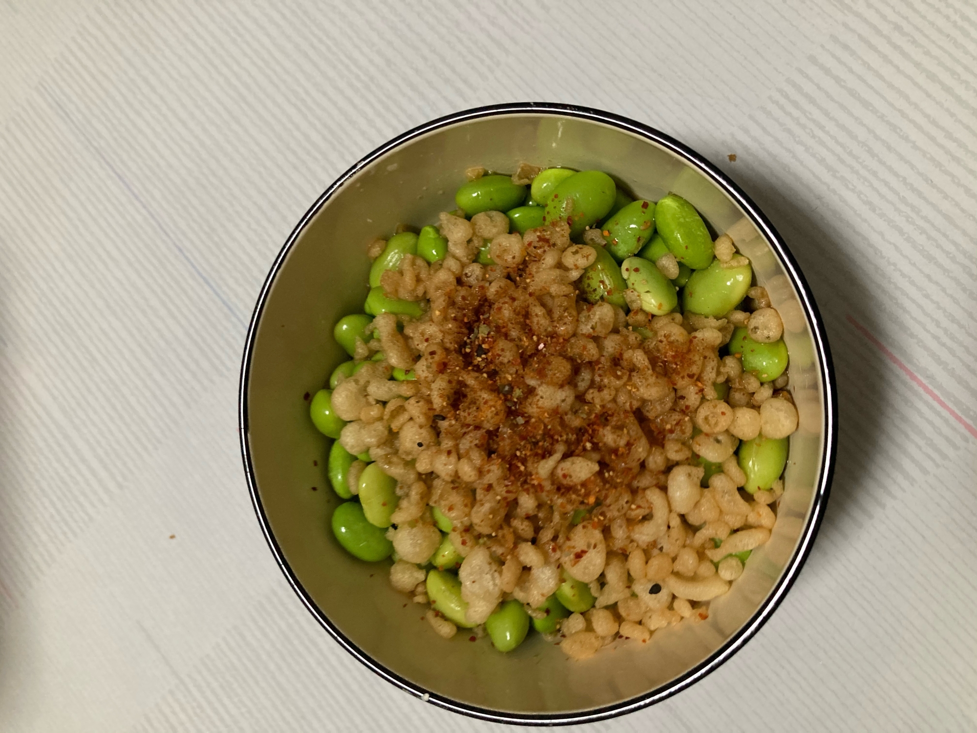 夜食枝豆