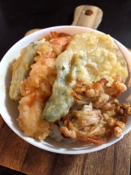 超簡単☆即席天丼のタレでうまい！天丼