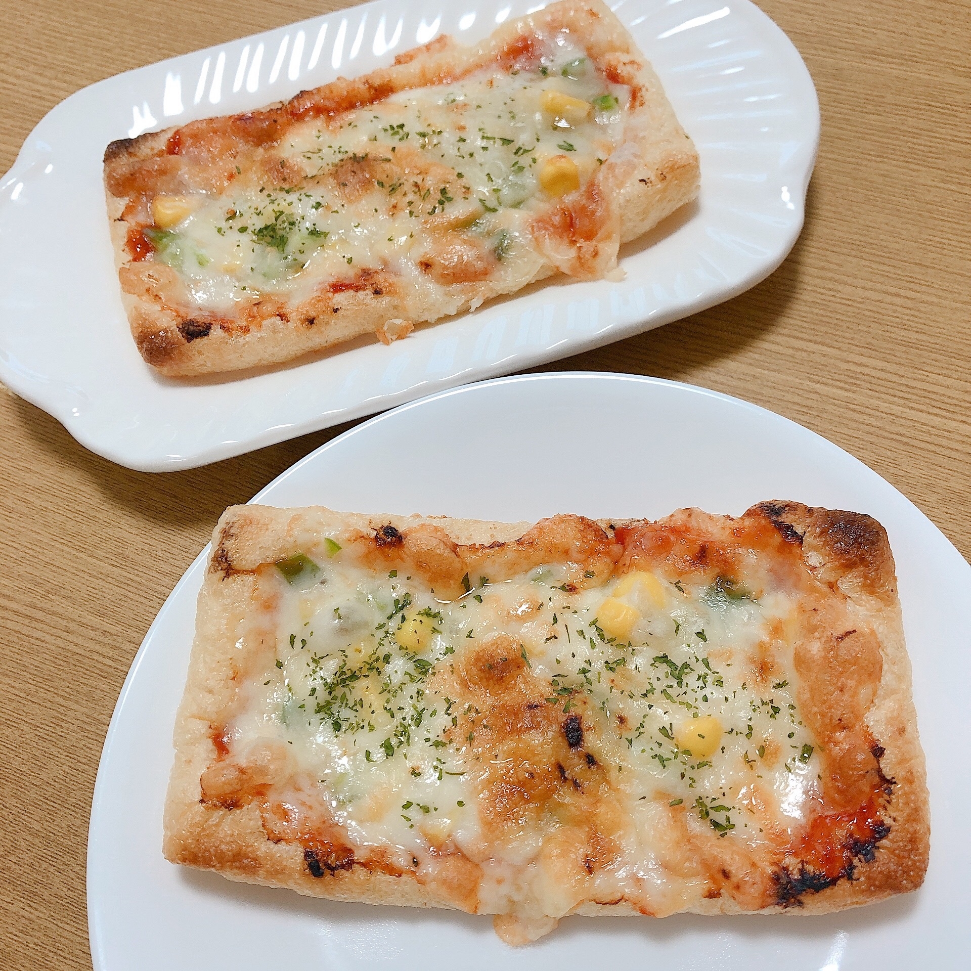 あともう一品に 簡単薄揚げピザ レシピ 作り方 By あんコロン 楽天レシピ
