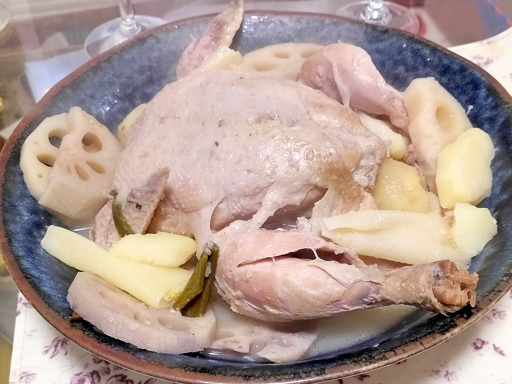 炊飯器で簡単作り置き♪濃厚鶏ダシ旨い♪タッカンマリ