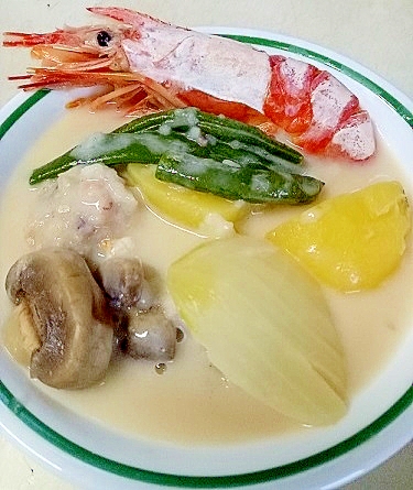 コク旨 赤エビ ある物チャウダー レシピ 作り方 By Suzhoutomo 楽天レシピ コク旨 赤エビ ある物チャウダー レシピ 作り方 By Suzhoutomo 楽天レシピ