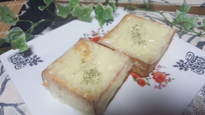 簡単チーズ厚揚げ