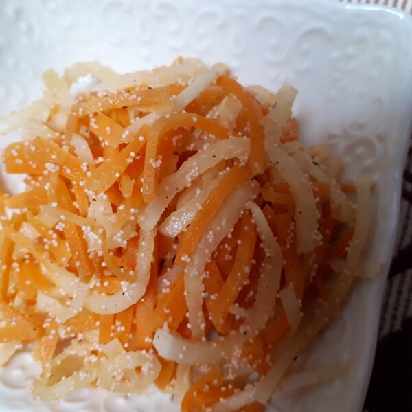 人参と大根と明太子炒め レシピ 作り方 By るもちゃん 楽天レシピ 人参と大根と明太子炒め レシピ 作り方 By るもちゃん 楽天レシピ