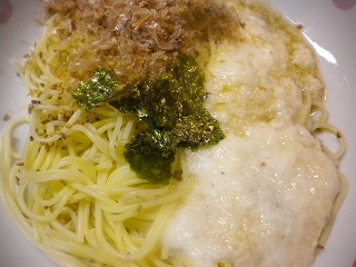 長いもパスタ