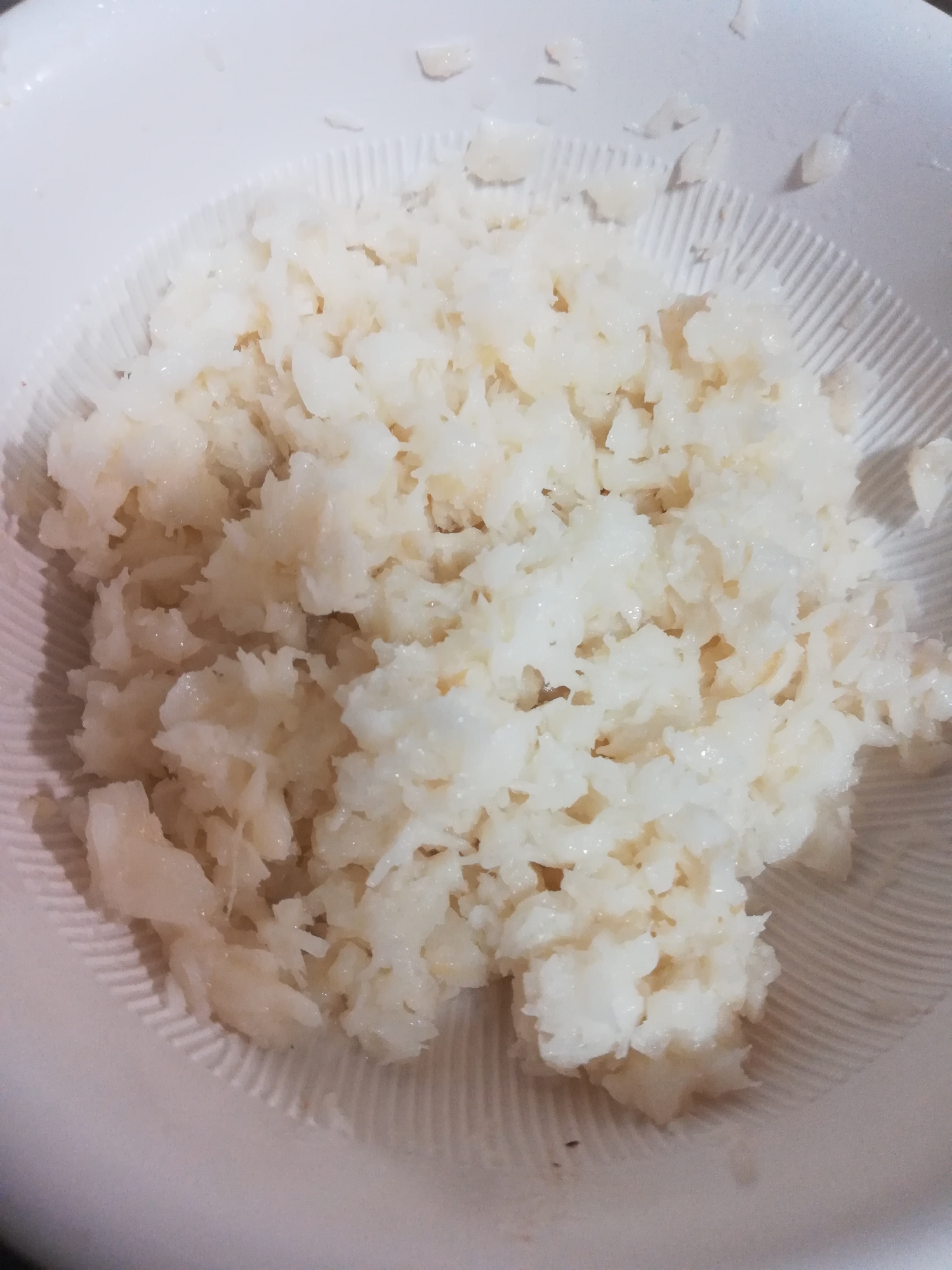 離乳食中期 ヒラメの茹でほぐし レシピ 作り方 By もん1223 楽天レシピ