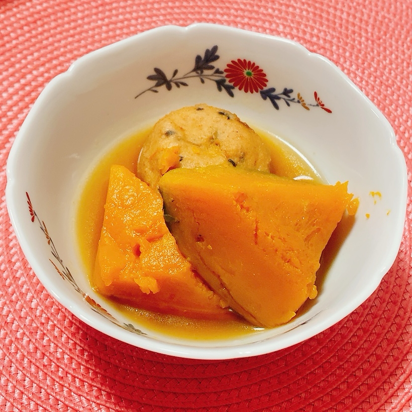 かぼちゃがんも煮物☆.*・゜