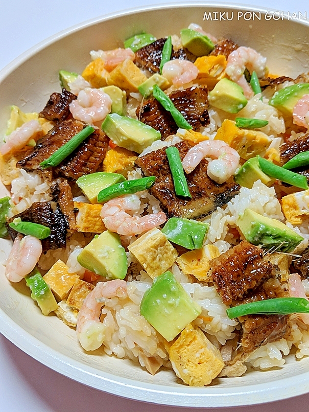 穴子と塩麹アボカドのちらし寿司 レシピ 作り方 By ミクぽん 楽天レシピ 穴子と塩麹アボカドのちらし寿司 レシピ 作り方 By ミクぽん 楽天レシピ