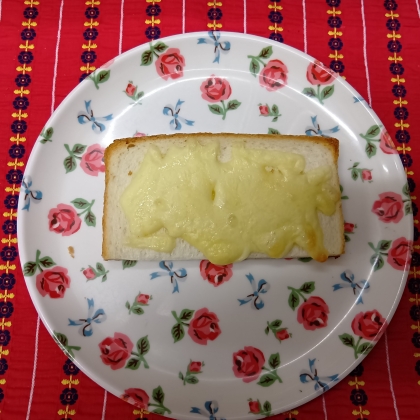 チーズトーストアレンジ Wチーズ♡国産チーズ