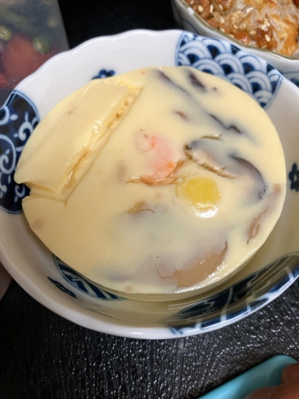 我が家の茶碗蒸しはタラコ入り