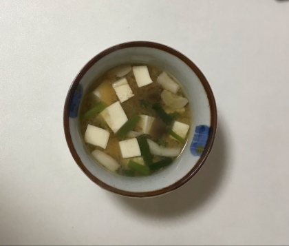 小松菜のお味噌汁