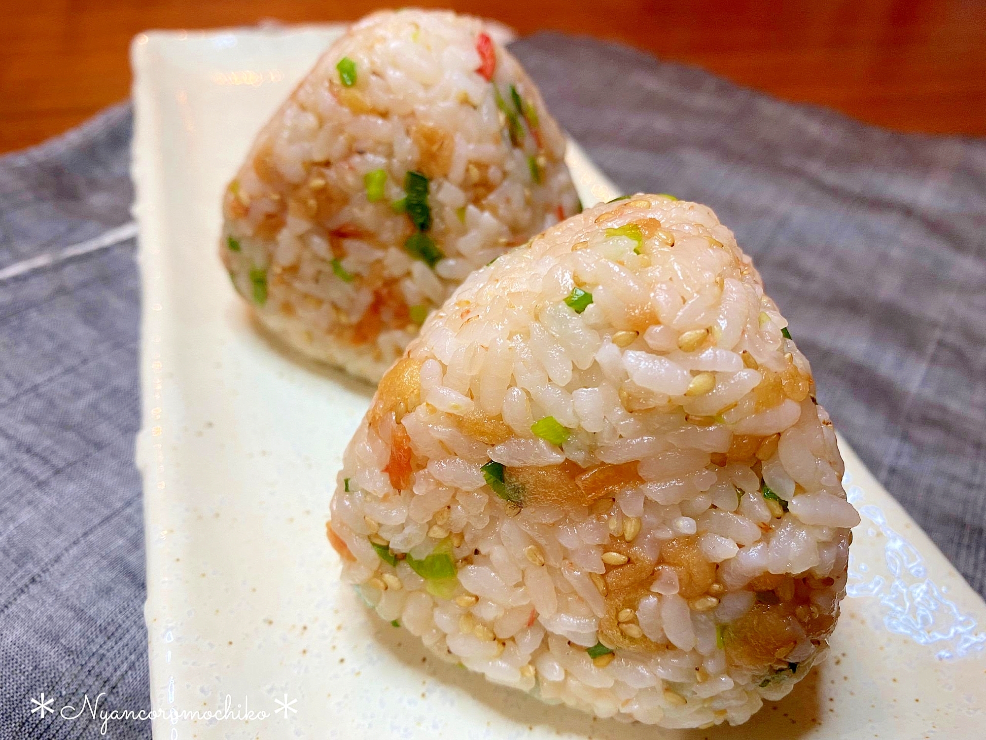 お弁当に たぬきおにぎり レシピ 作り方 By にゃんころもち子 楽天レシピ