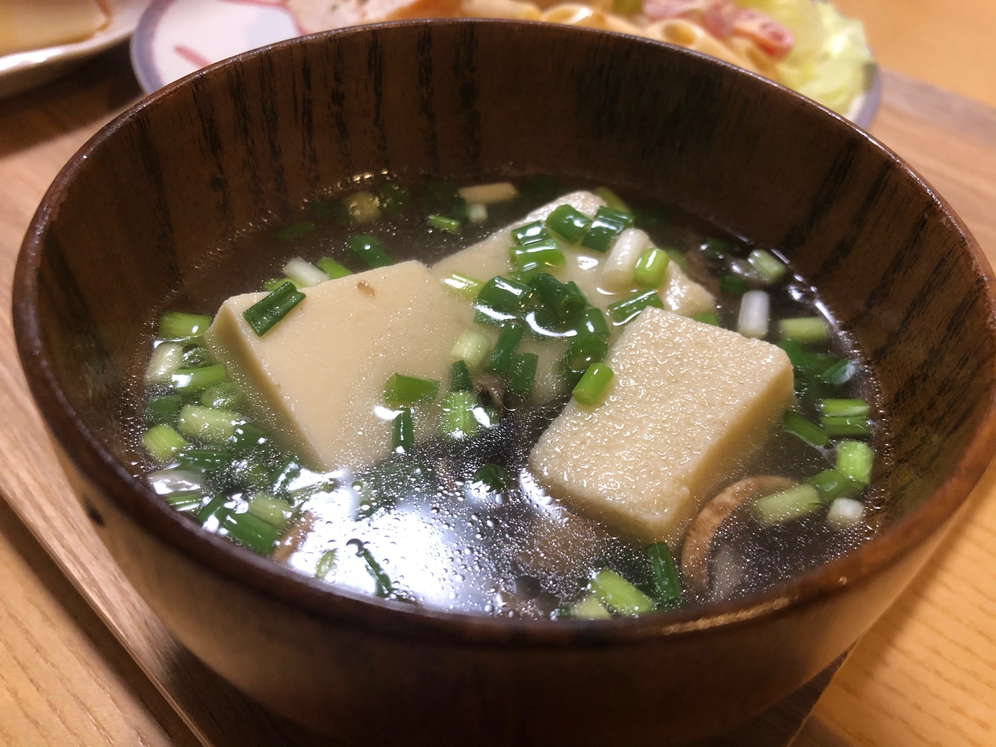 高野豆腐の中華スープ