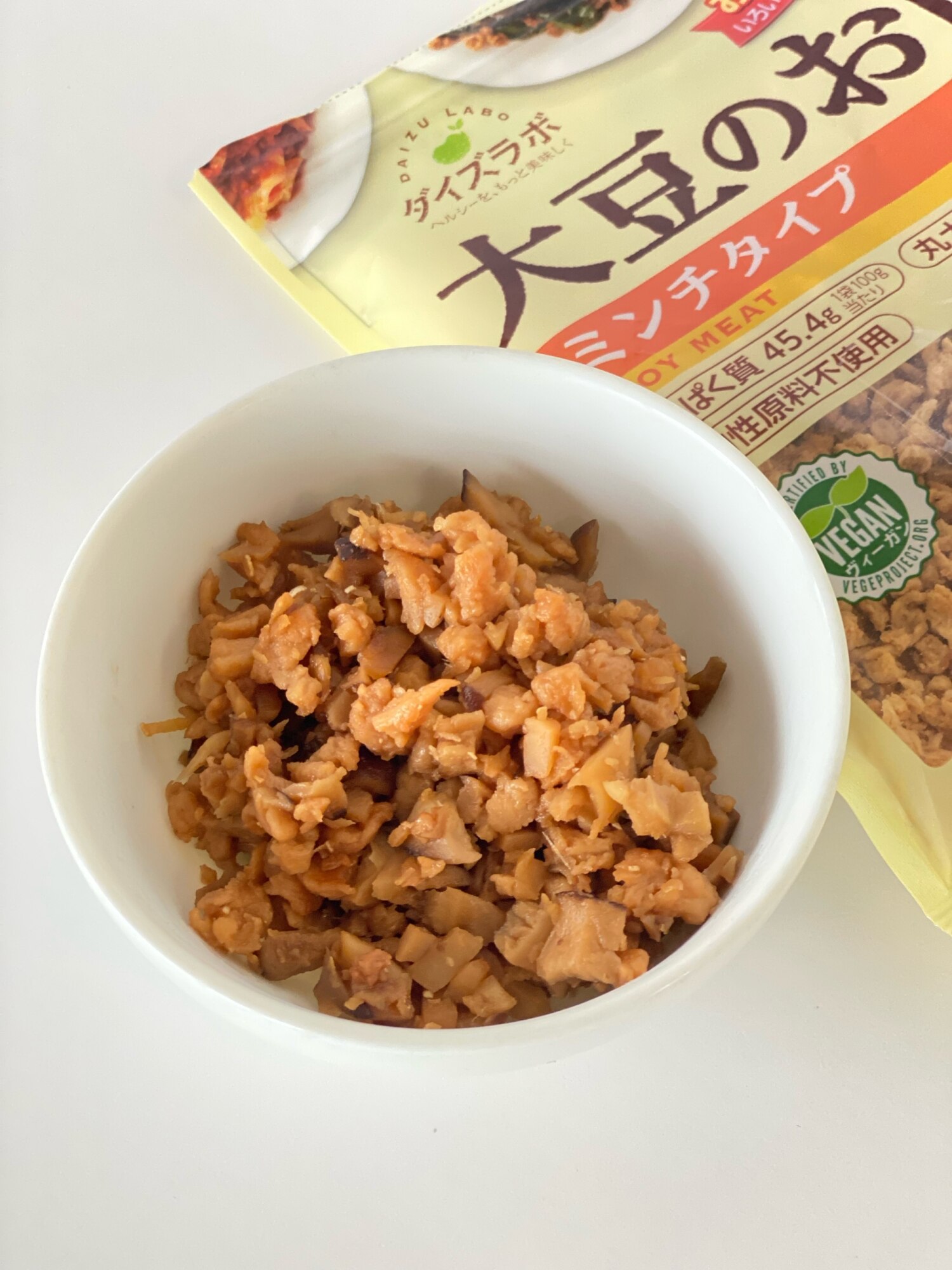 ソイミートと干し椎茸のそぼろ レシピ・作り方 by ゆみたろう☆ - 楽天