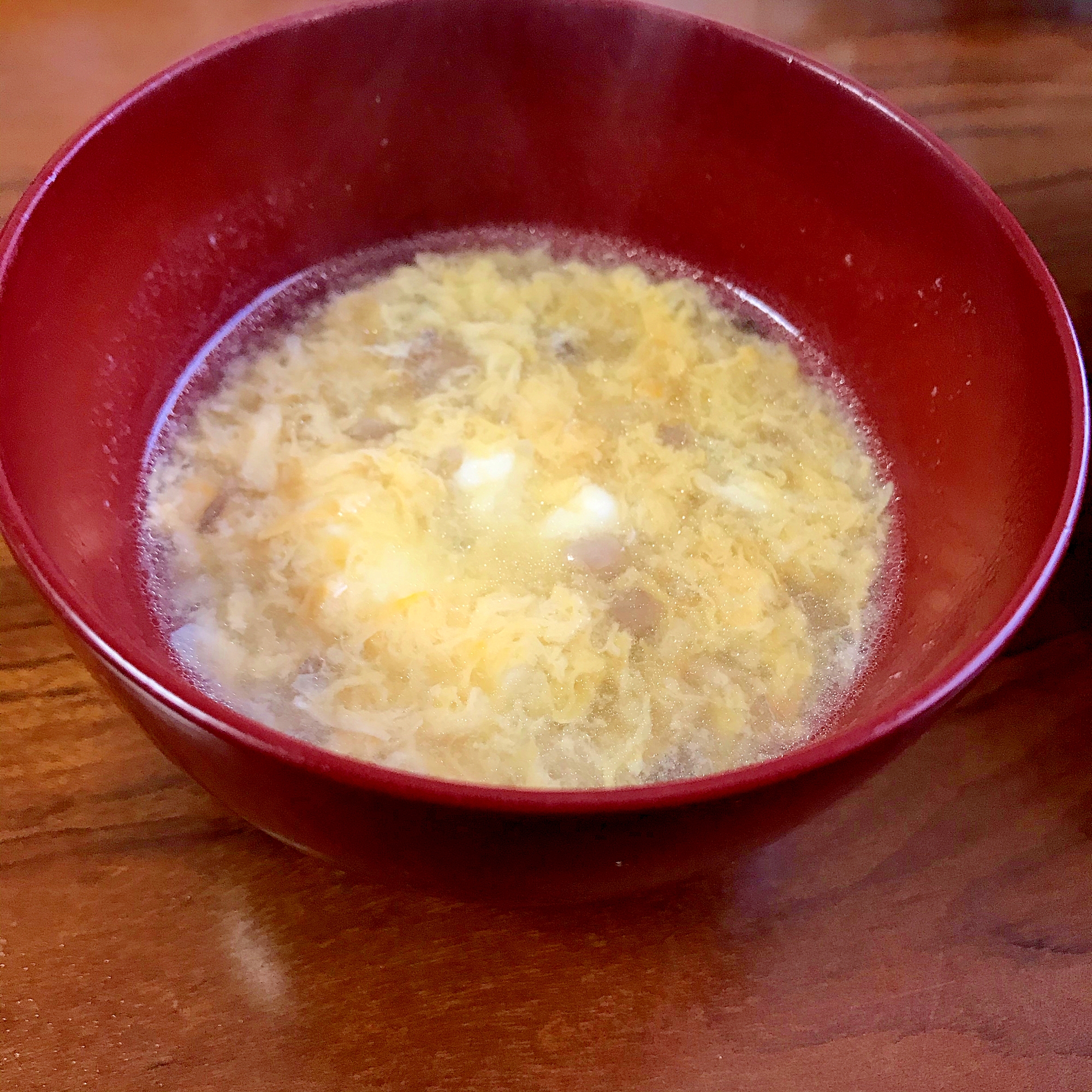 平茸と卵の鶏がらスープ レシピ 作り方 By 水玉模様 楽天レシピ