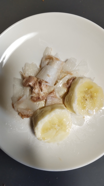 バナナと食べるコールスロー　2