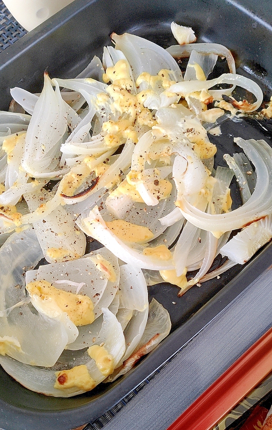 グリルパンで!タマネギマヨ焼き