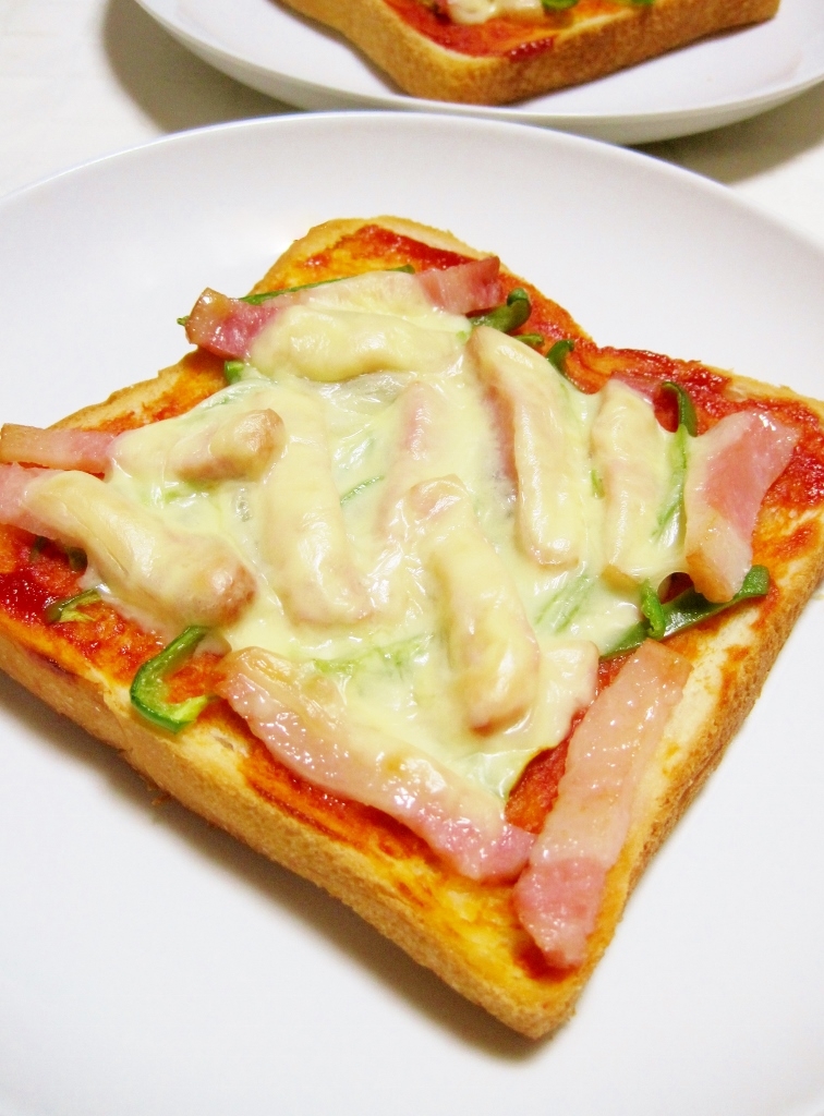 簡単☆ピザ風トースト
