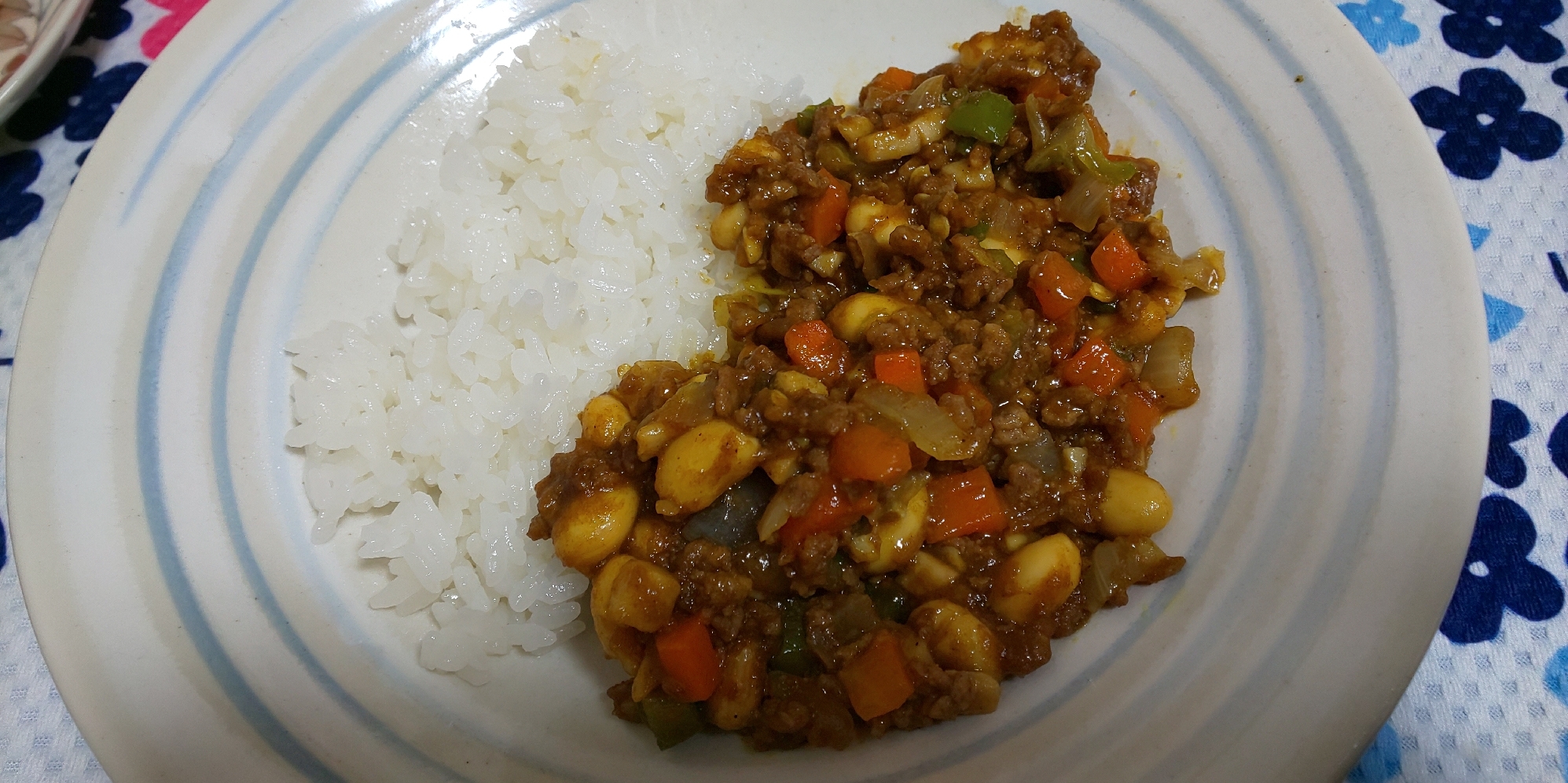 大豆入り なんちゃってキーマカレー