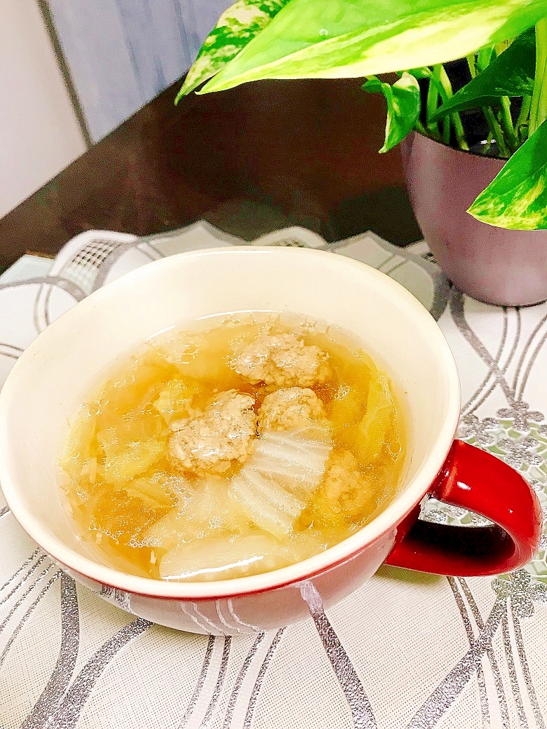 タイ風豚挽き肉と春雨スープ　✦ゲーンチュウンセン✦