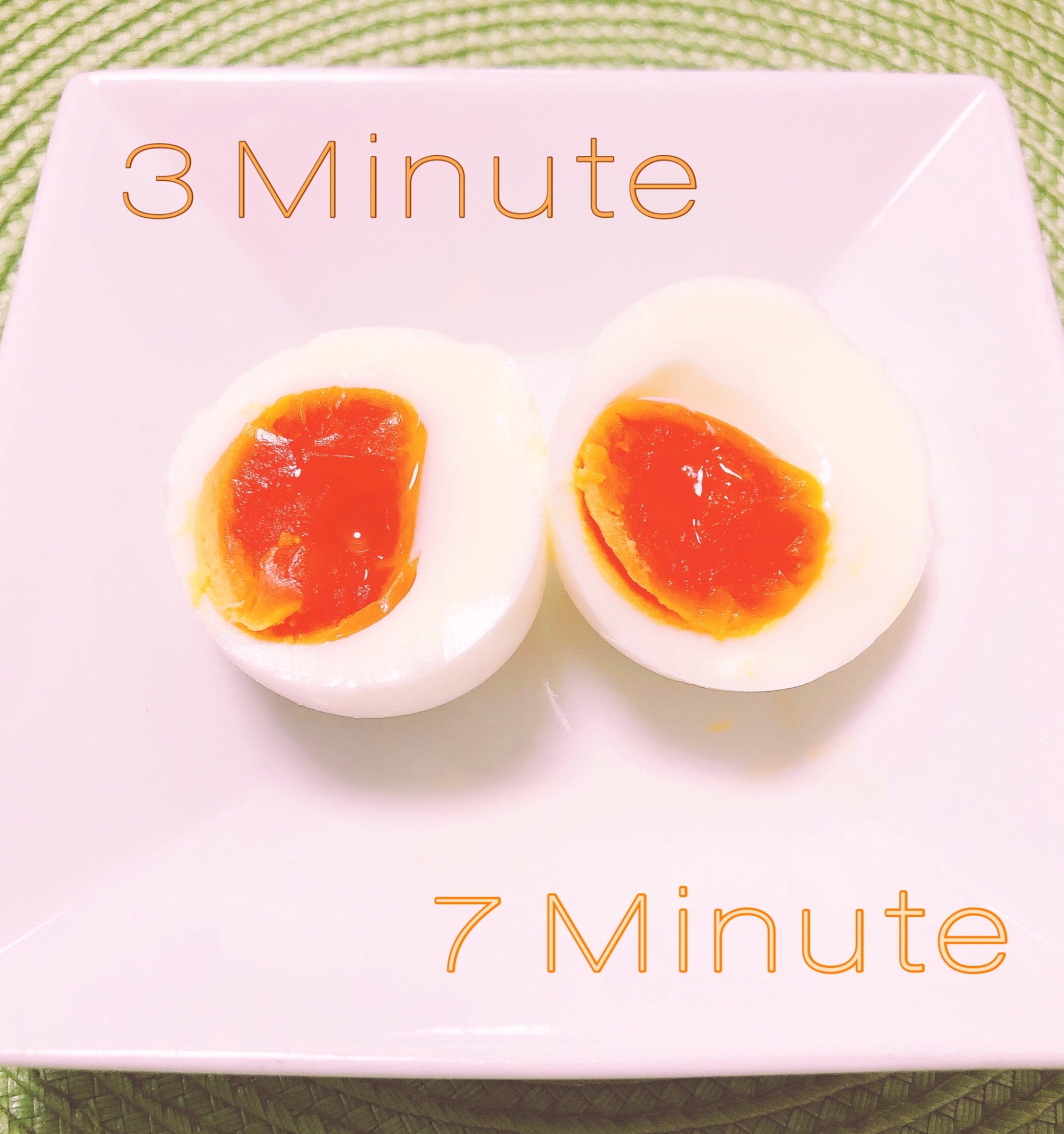 節約‎♫* 3分＋7分で⇢半熟ゆで卵‎‎♫*♥️