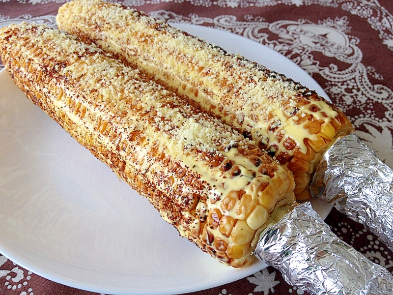 メキシコ風☆焼きとうもろこし