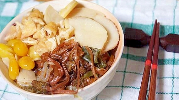 季節をまたぐコラボ 筍・土筆・銀杏ごはん