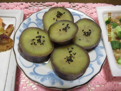 さつま芋の梅シロップ煮