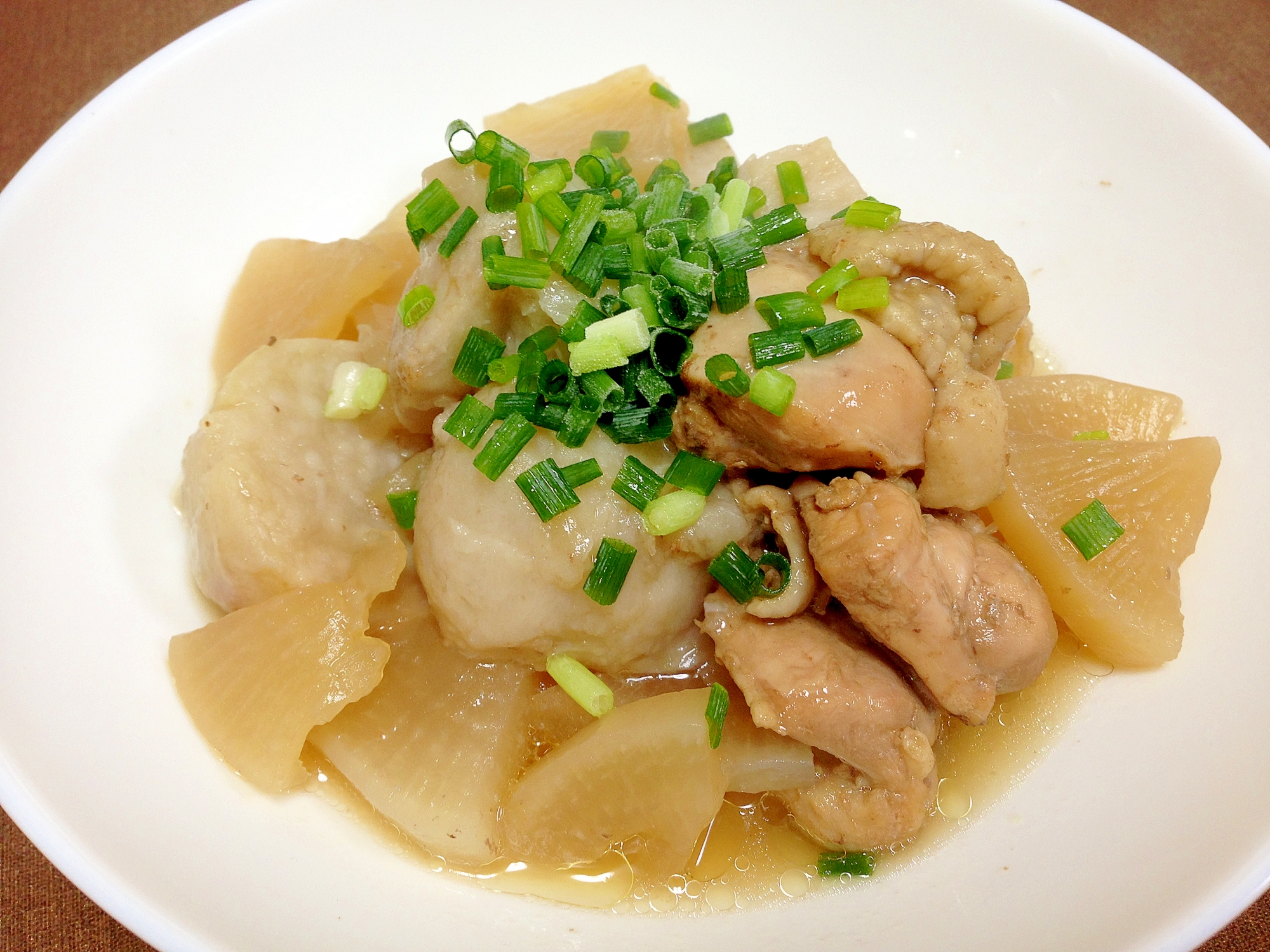 鶏肉と里芋の煮物