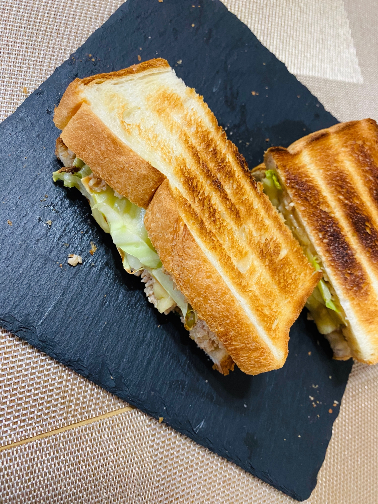 鶏そぼろアレンジ！トースト