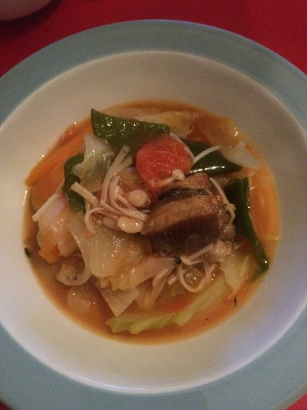 野菜たっぷり いわしの缶詰のトマト煮 レシピ 作り方 By Yochi814 楽天レシピ