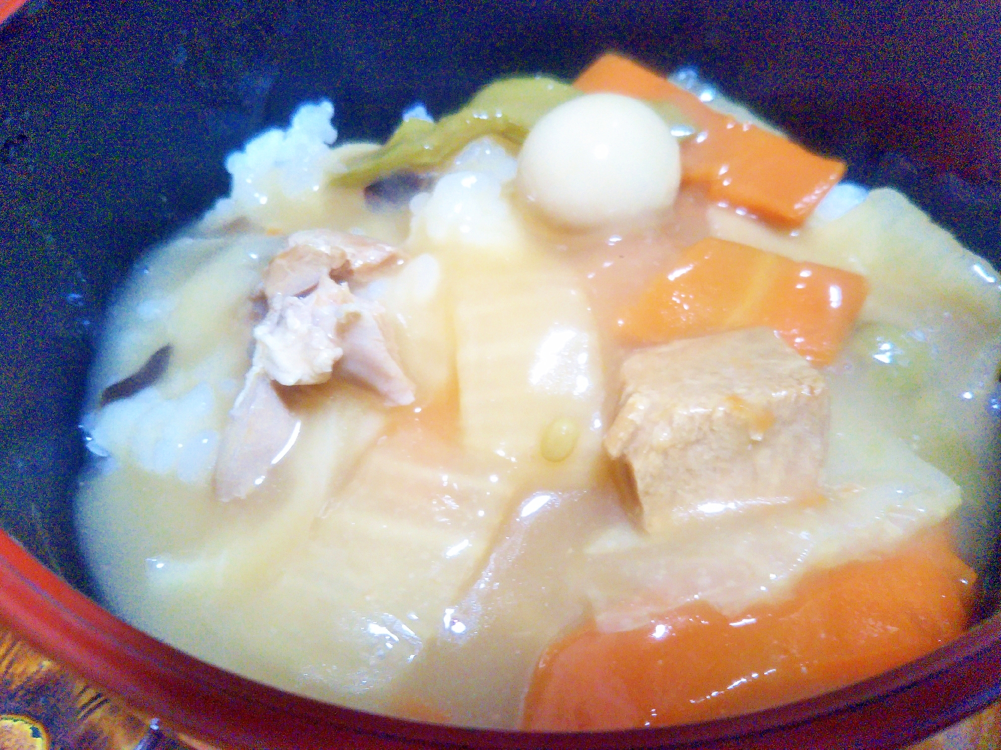 豚と野菜のあんかけ丼