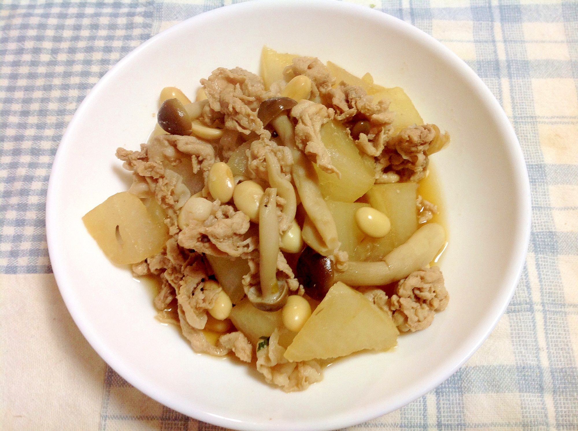 豚肉と大根の煮物♪